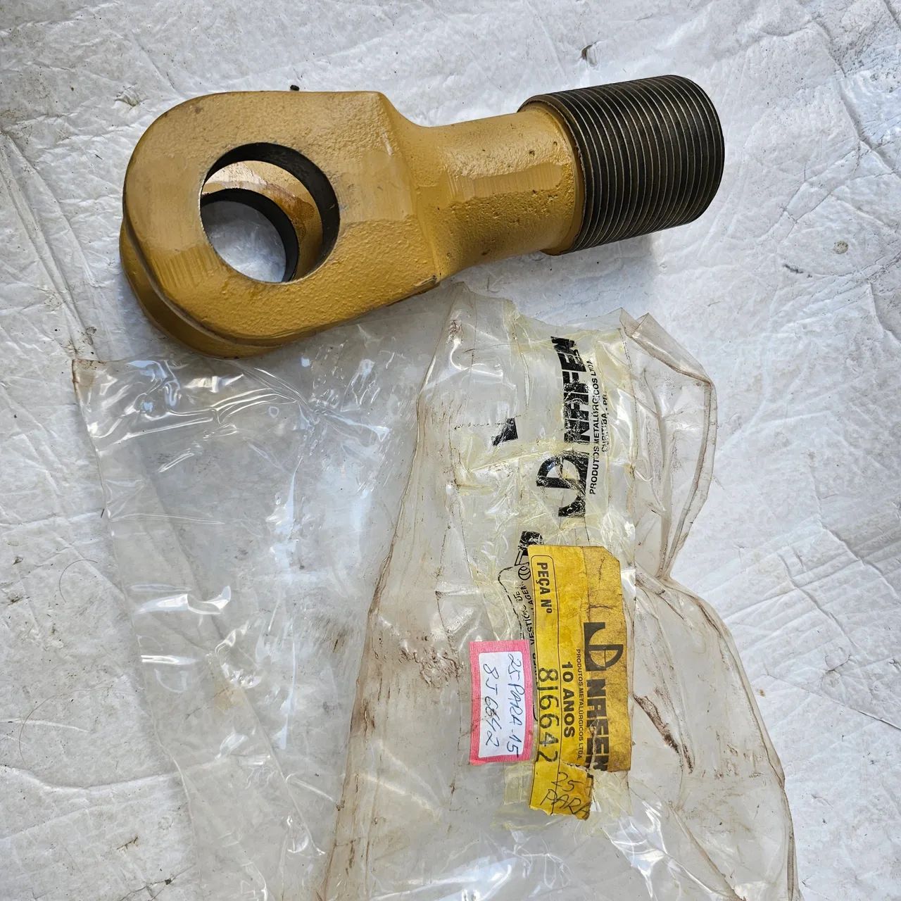 Trator esteira caterpillar D4 complemento cilindro da lâmina novo 8J6642 - Foto 4