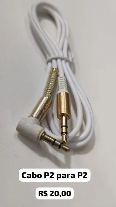Cabo P2 para P2 novo