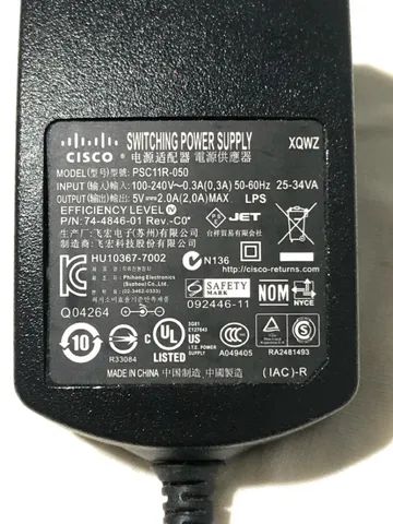 Cabo força original aparelhos ( CiSCO )