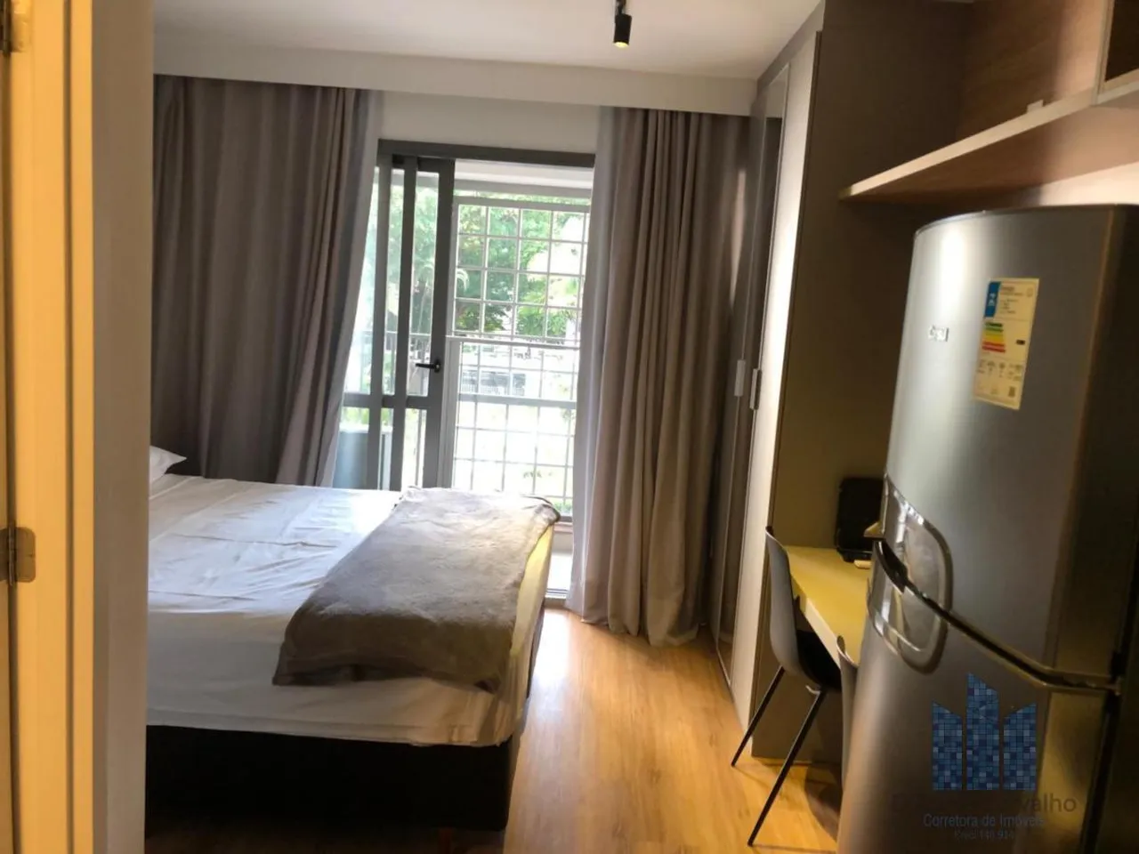 Studio para Locação em São Paulo, Campo Belo, 1 dormitório, 1 banheiro