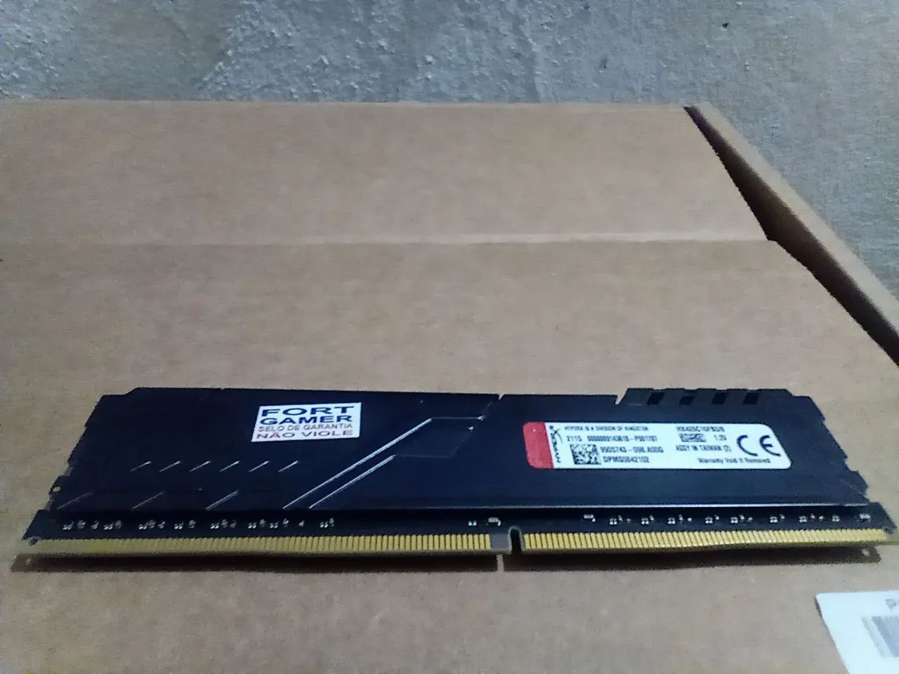 MEMÓRIA RAM 8GB - HYPERX ORIGINAL - Foto 2