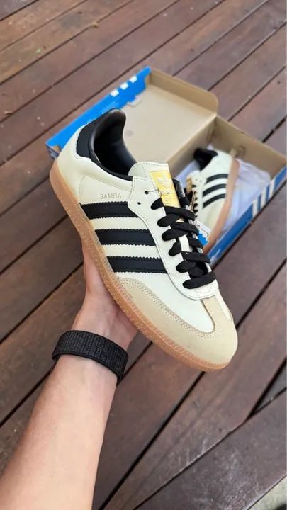 Tênis Adidas Samba Cream White/ 35BR, 37BR e 38BR