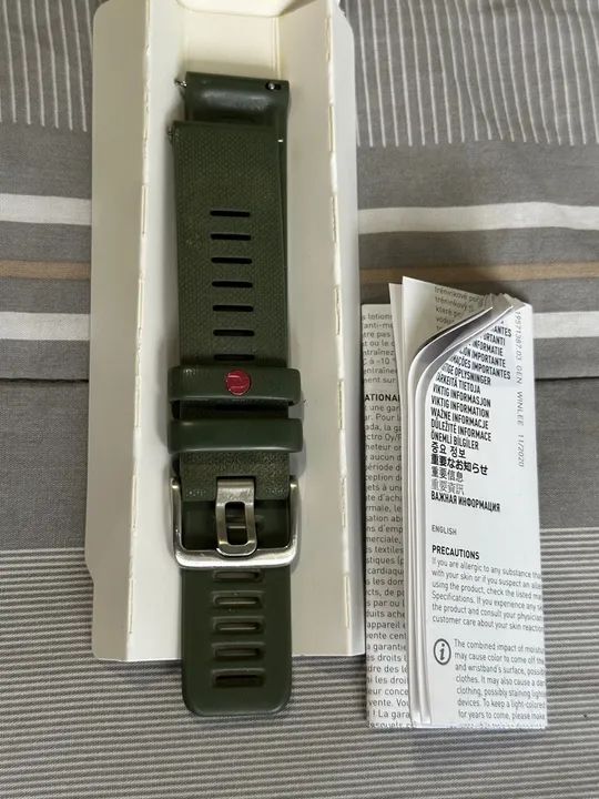 Pulseira de Silicone Polar, 22 mm - Foto 2