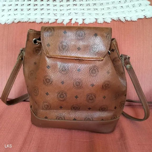 Bolsa de couro (Italiana) Paola Rufolo. - Foto 4