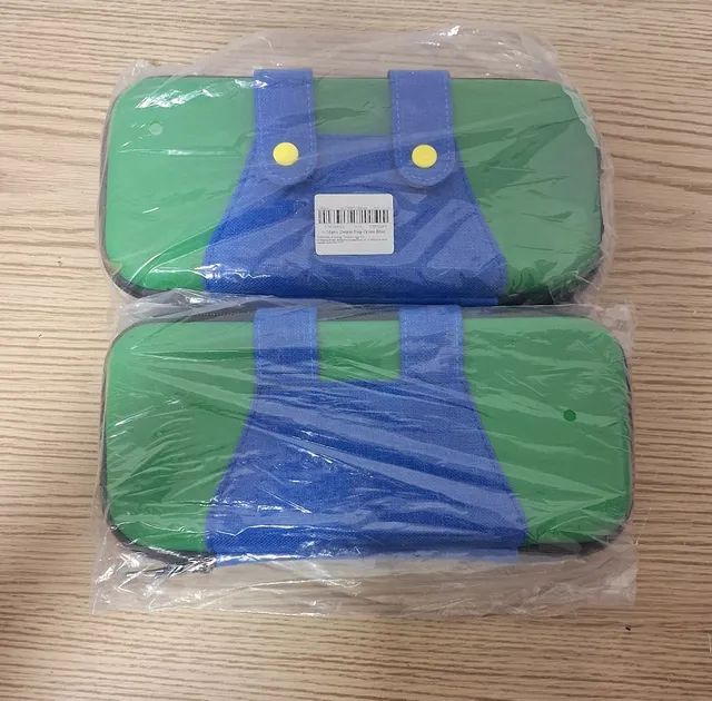 Case Nintendo Switch Luigi Edition( ACEITO CREDISHOP)