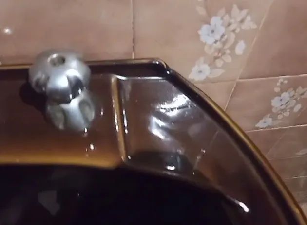 Pia muito grande redonda com coluna - Foto 2