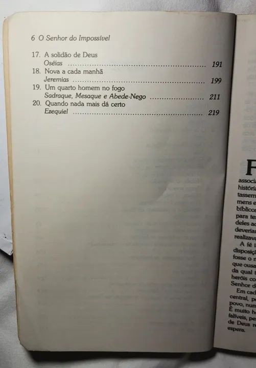 O senhor do impossível - ACEITO TROCAS - Foto 4