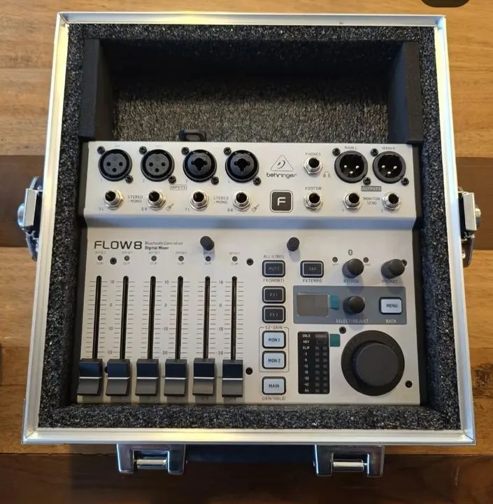 Case Maleta Exclusivo Sob Medida Para a Mesa De Som Behringer Flow 8 Digital - Foto 3