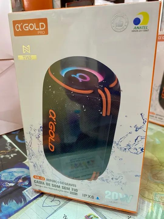 Caixas de Som Bluetooth GOLD 20/30/60W Top! - Foto 2