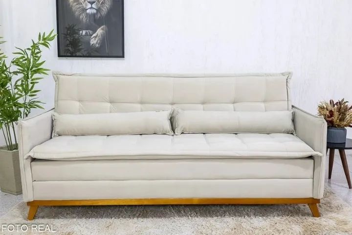 Pré Black Friday! Sofá Cama 304 - Tempo limitado. - Foto 4
