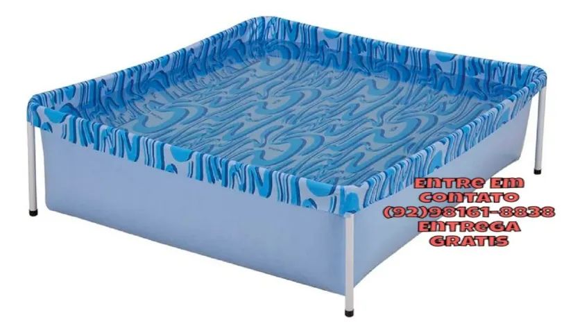 Piscina Infantil Retangular 1.000L- Entregas 9h as 22h  - Foto 3
