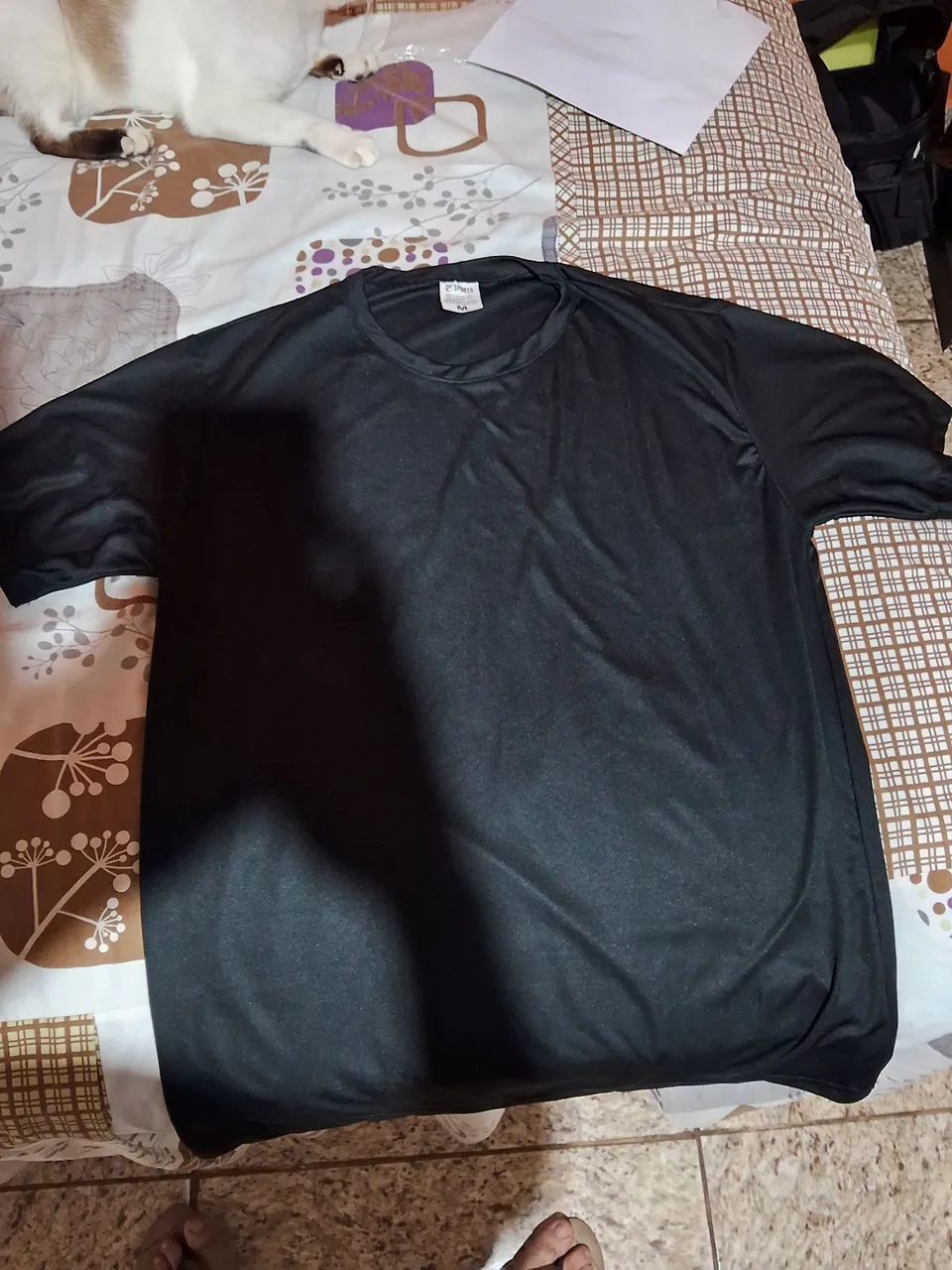 2 Camisetas Termicas - Preta de Manga Curta - Tamanho M