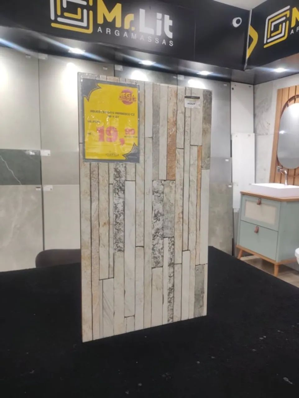 Revestimento Arabesco Cinza R$:19,99mt² ( Falar com Jéssica ) - Foto 3