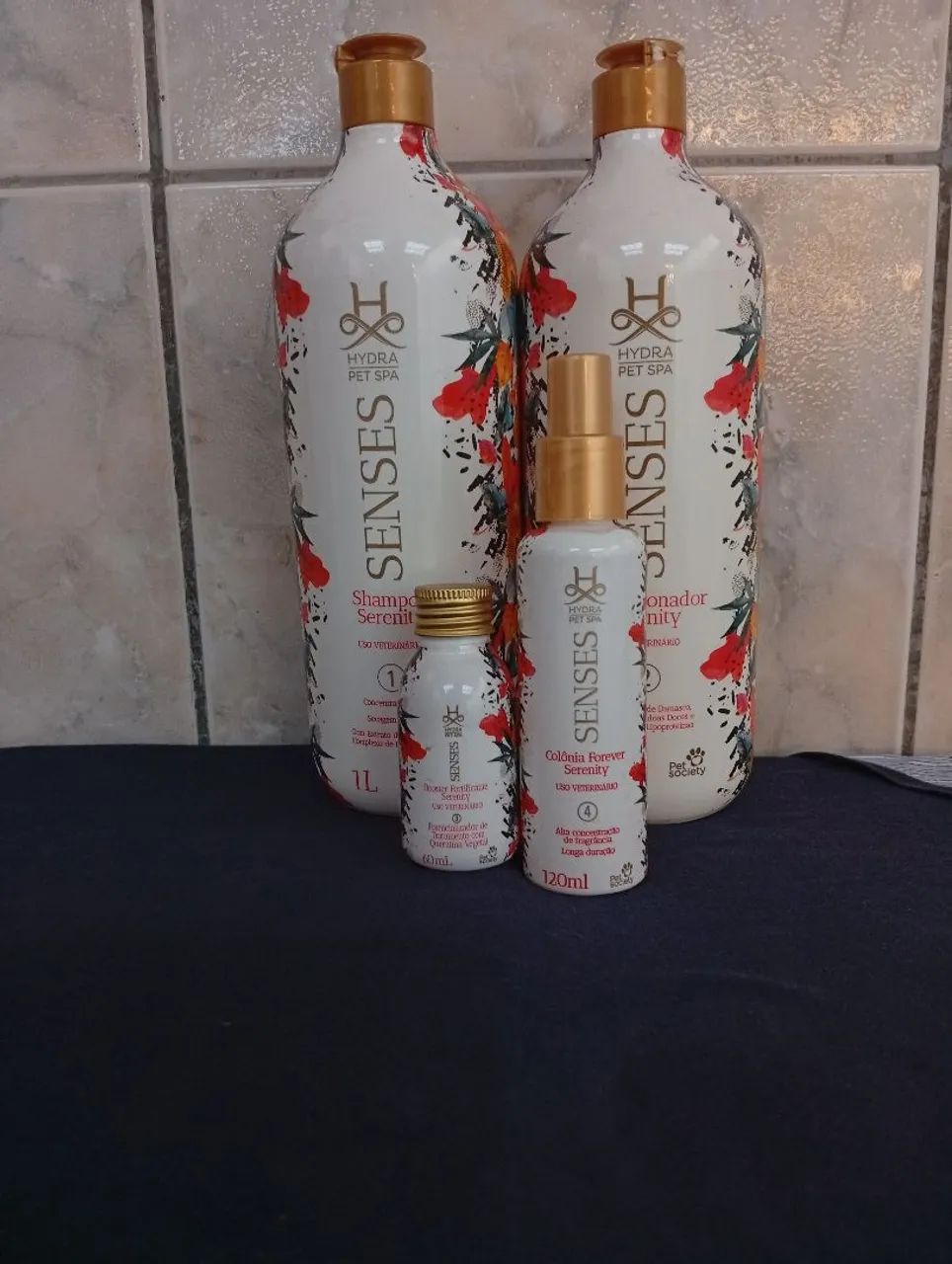 Kit de Higiene para Cães Senses Hydra Pet Spa - Foto 3