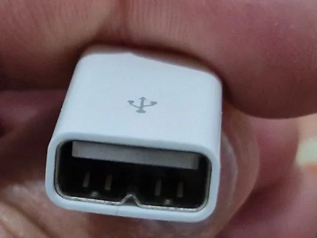 Cabo Extensor De Teclado Usb 1 MT Apple Original (Usado) - Foto 4