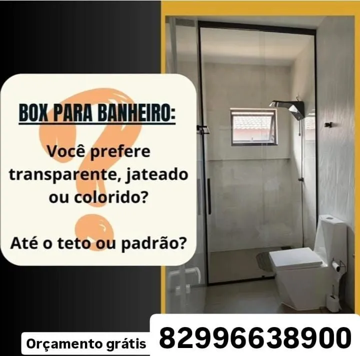 Box para Banheiro sob medida 