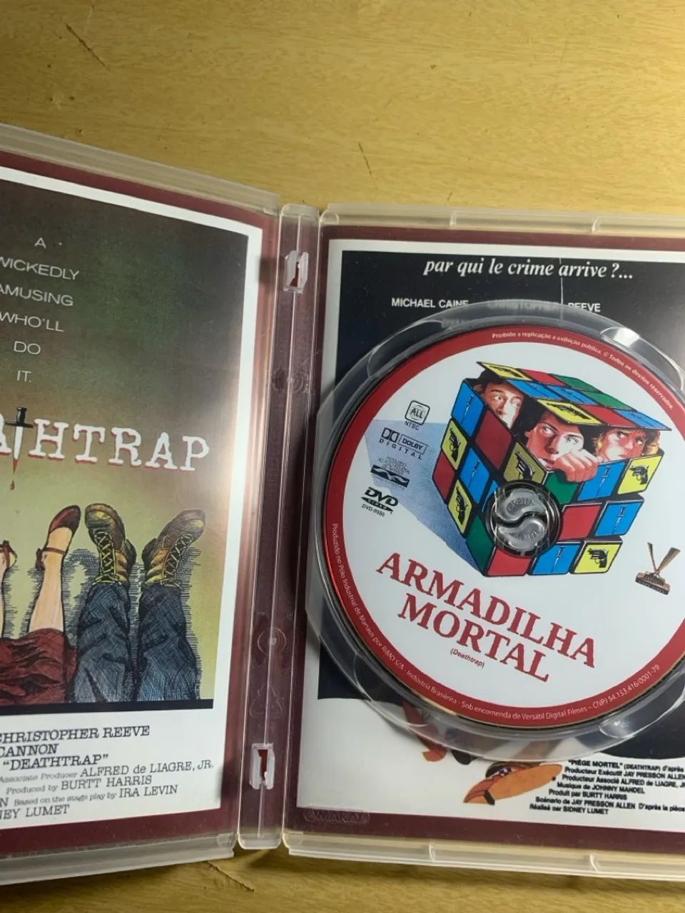 DVD Armadiilha Mortal - Versátil  - Foto 3