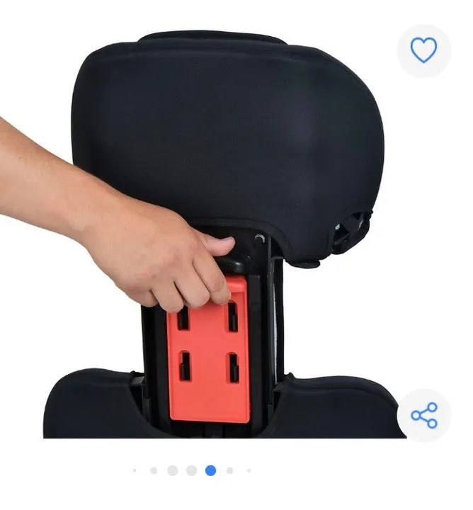 Cadeirinha de Carro Infantil burigoto Múltipla 1,2,3  - Foto 4