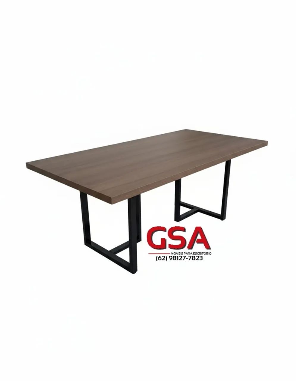 Mesa de reunião pés industrial ( Entrega grátis! ) - Foto 2