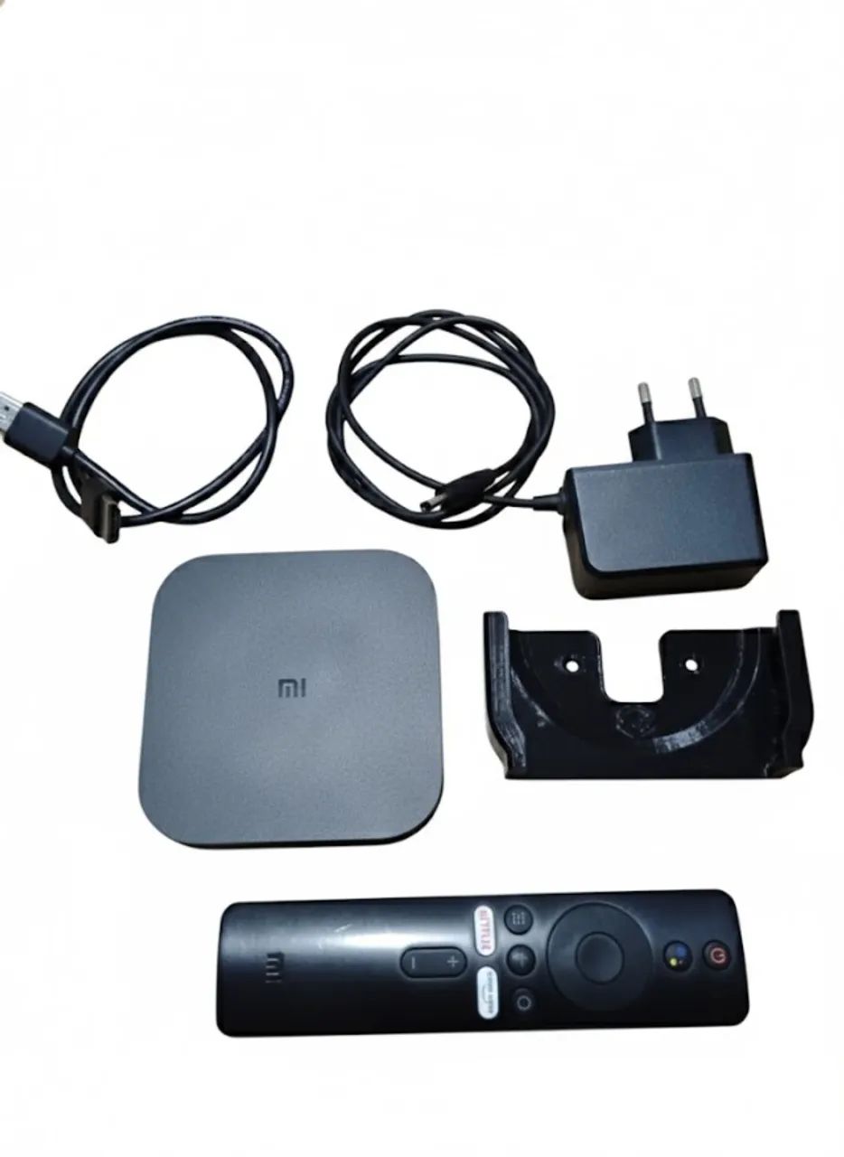 Xiaomi Mi Box S Voice 4k 8gb Preto Com 2gb De Memória Ram Preto De Voz - Foto 4