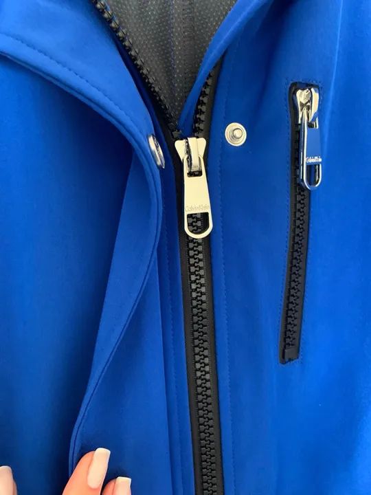 Casaco Calvin Klein Azul Novo - Foto 5