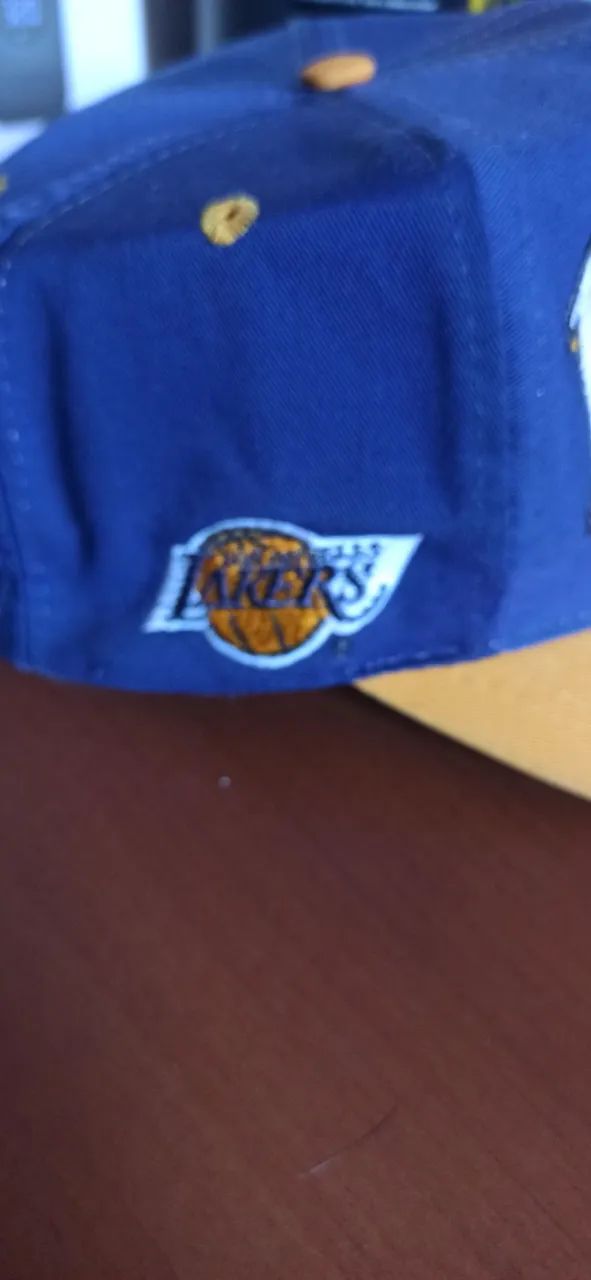 Boné Vintage Antigo NBA Basquete Lakers - Foto 3