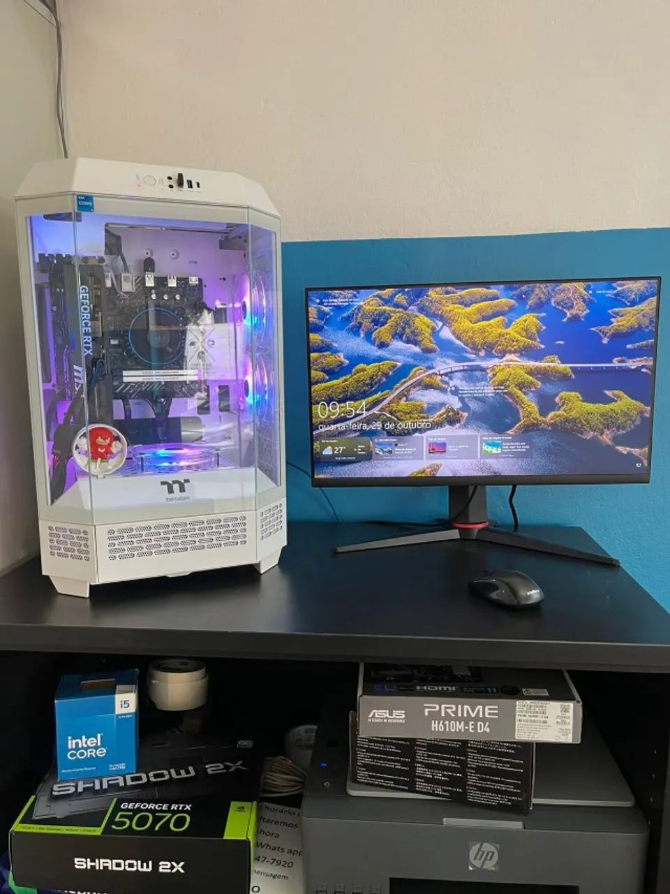 PC Gamer RTX 3060 Ti | i5 14400F | 16GB RAM | SSD 500GB | Pronto pra rodar tudo! - Foto 2