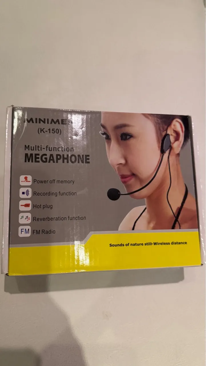 ?Megaphone K-150 Amplificador De Voz