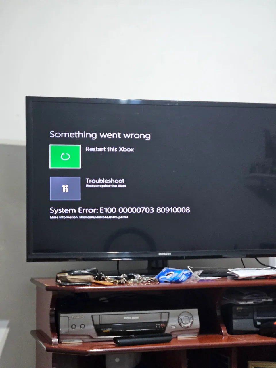 Xbox one não atualiza