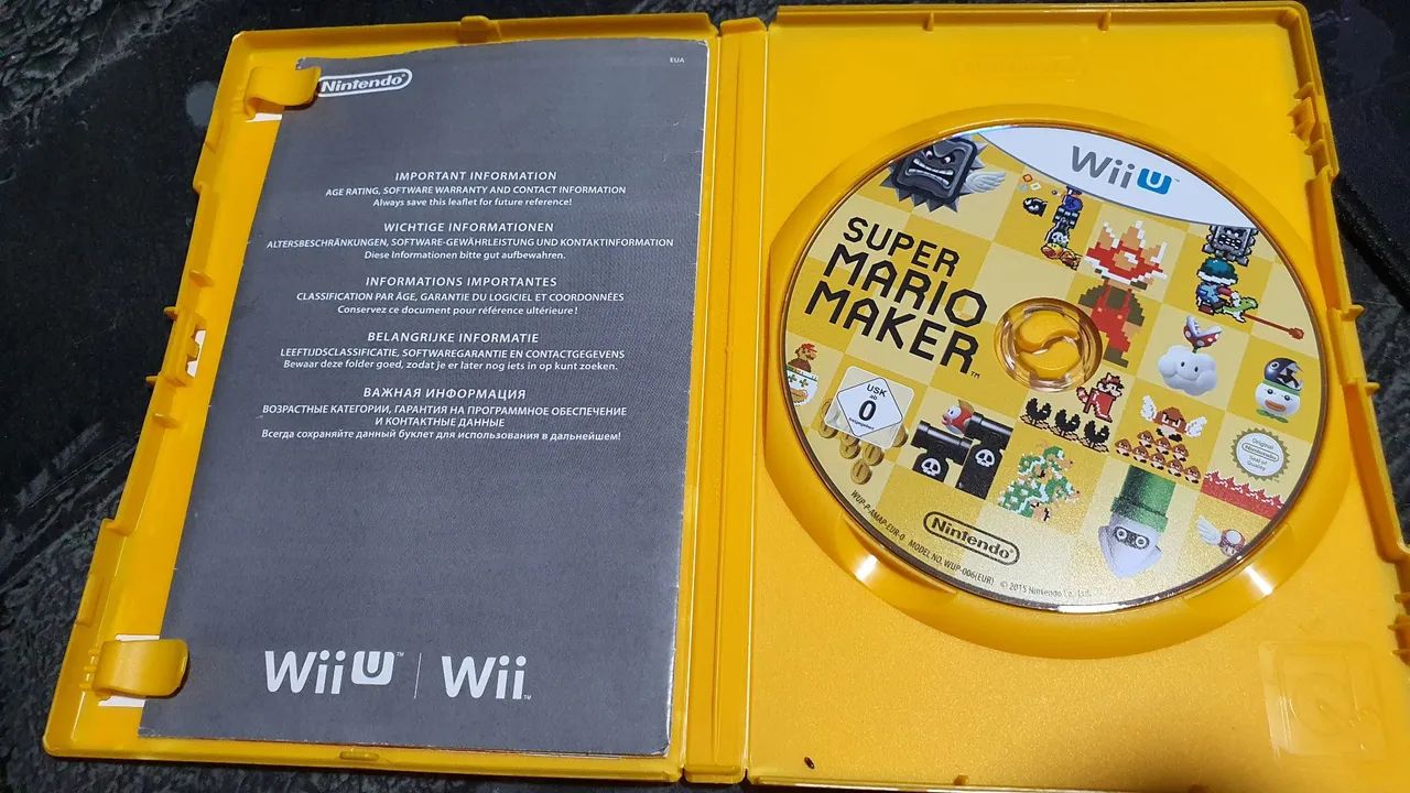 Jogo Super Mario Maker para Wii U, versão importada , Raro!   - Foto 2