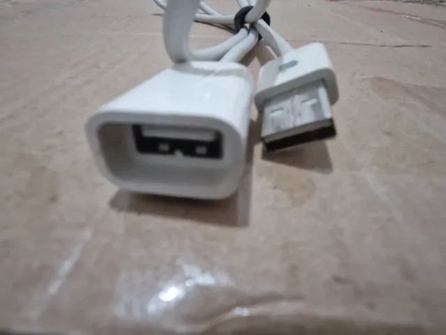 Cabo Extensor De Teclado Usb 1 MT Apple Original (Usado) - Foto 5