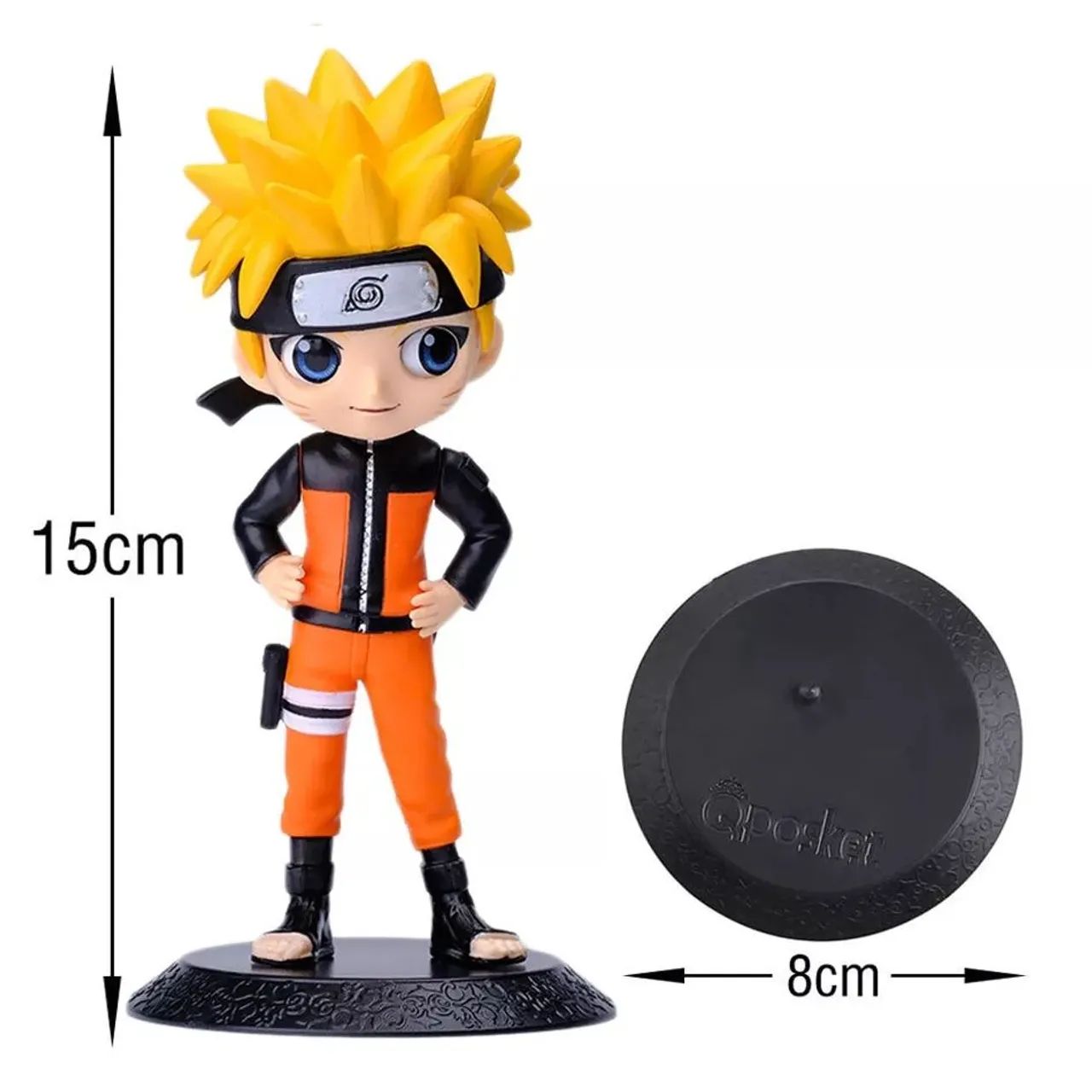 Naruto Uzumaki Figurinha Anime - Foto 4
