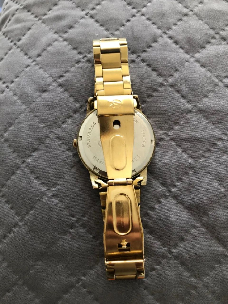 Relógio Champion Dourado com Detalhes em Strass - Foto 3