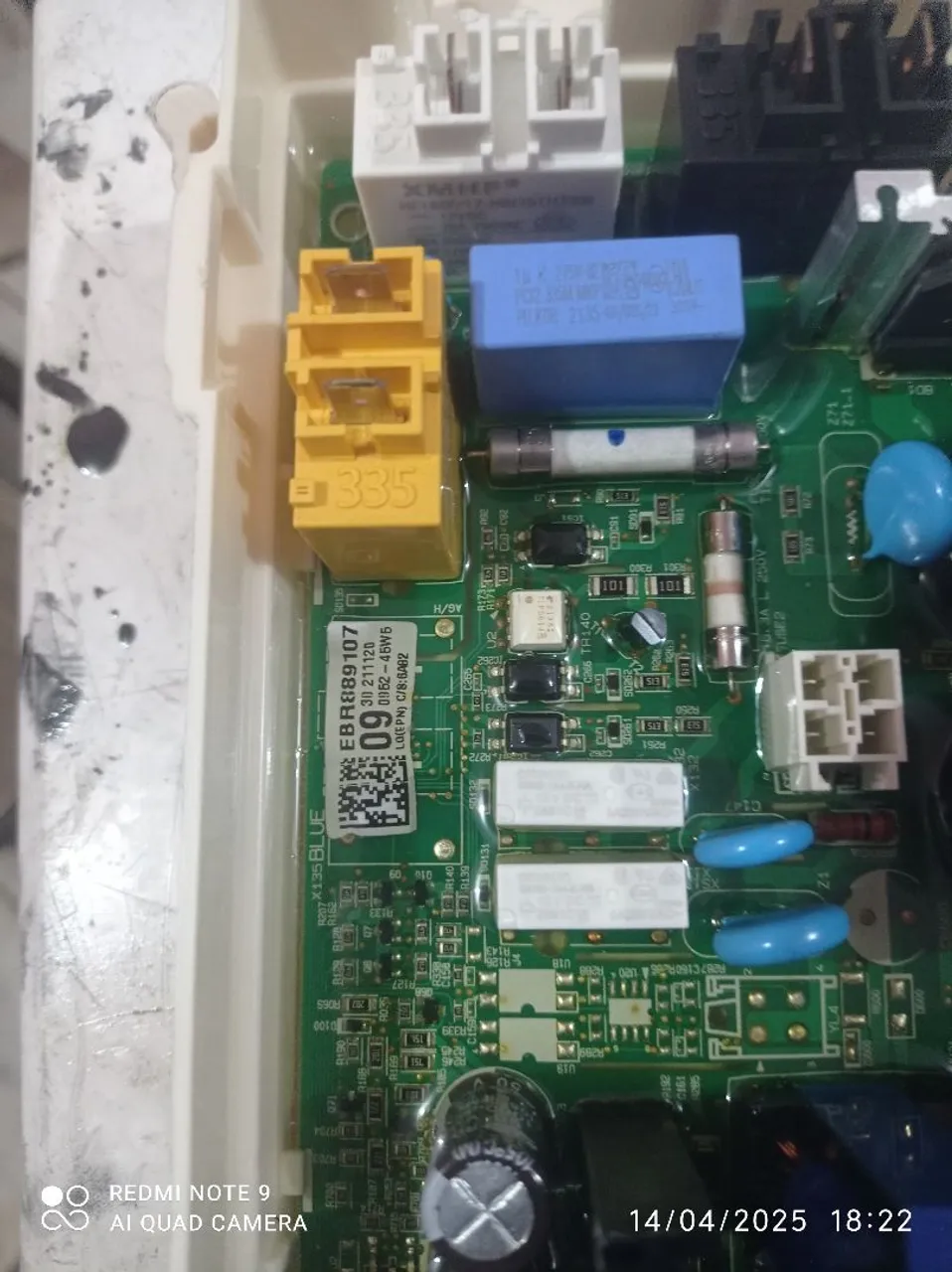 Placa de potência para Máquina de Lavar cv 50