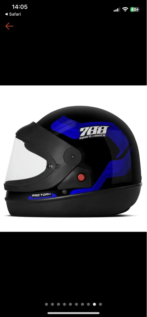 Capacete Pro Tork 788 Sport Moto
