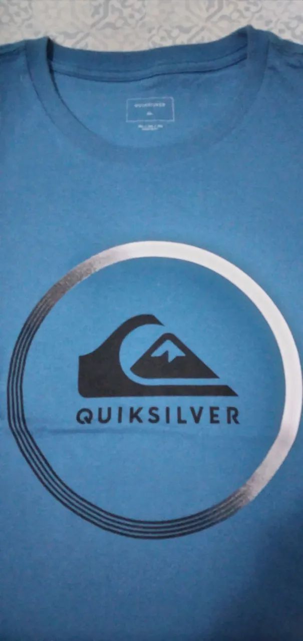 Camiseta Quiksilver Azul