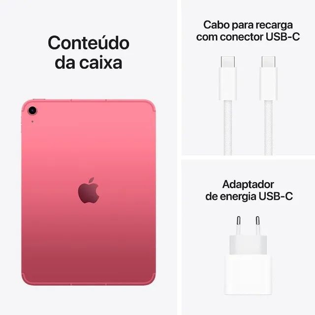Apple 2025 iPad (Wi-Fi 128 GB) - Rosa (A16) - Foto 4