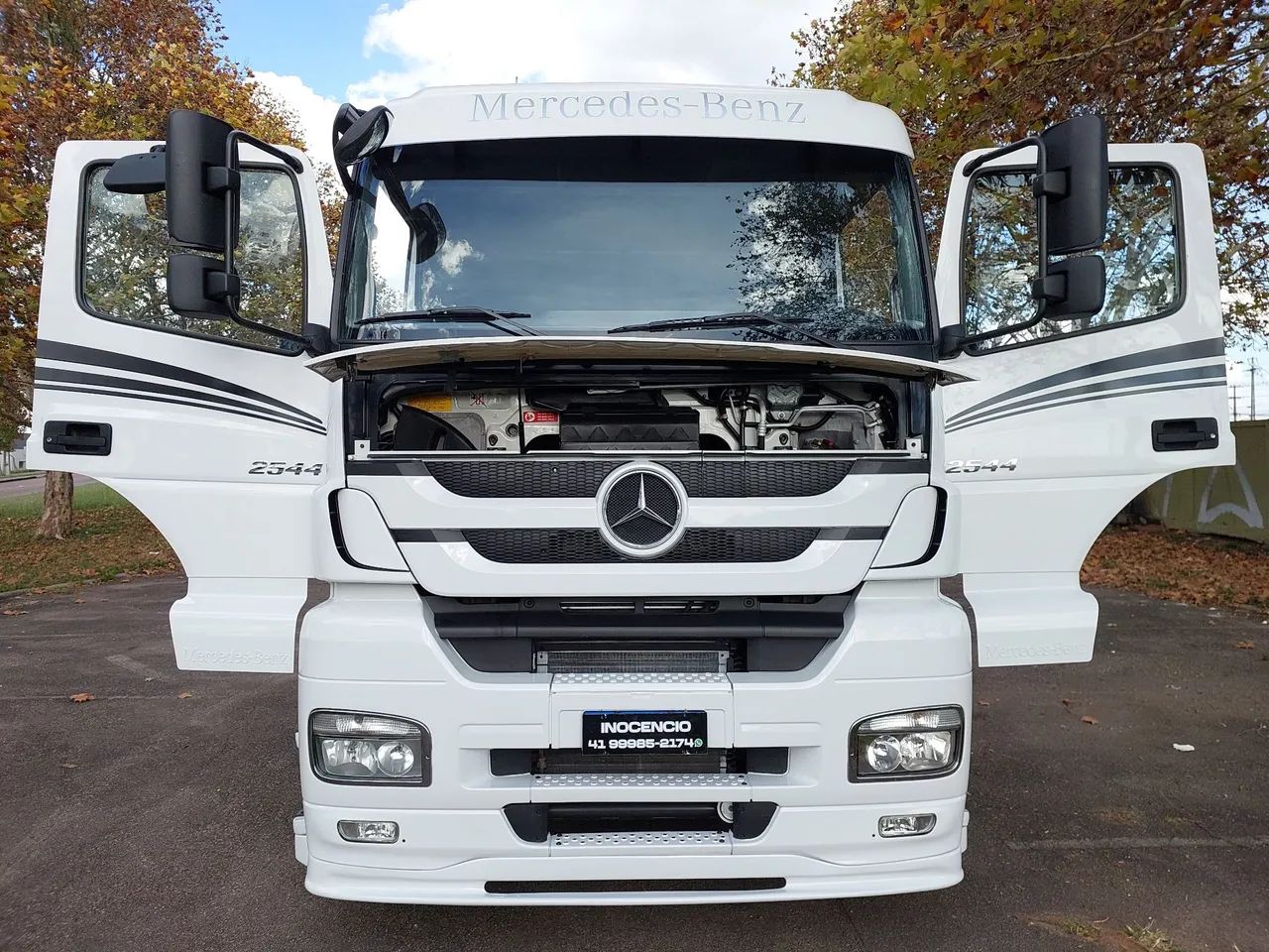 MB AXOR 2544 6X2 18/18 ÚNICO DONO IMPECÁVEL BX KM ! - Foto 3