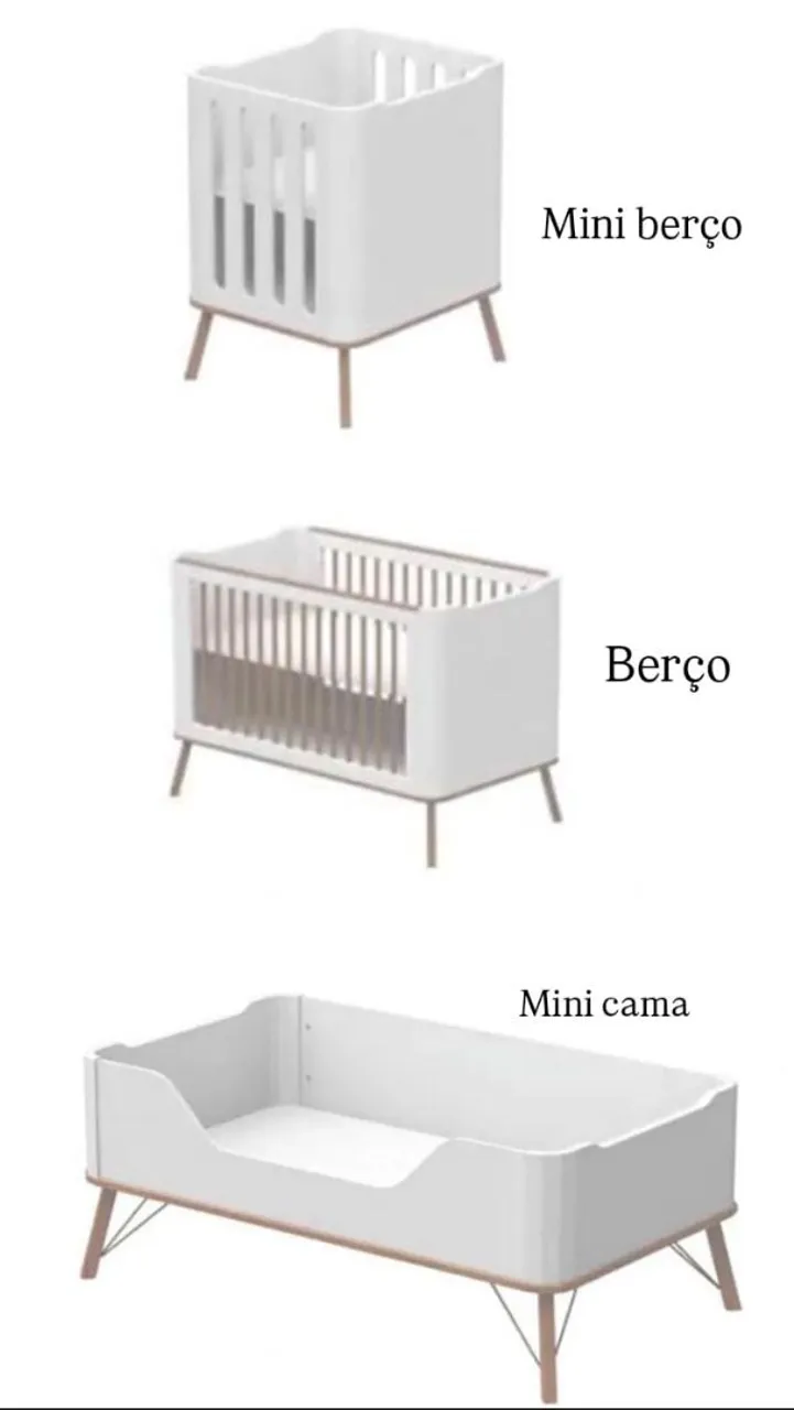 Berço novo 3 em 1