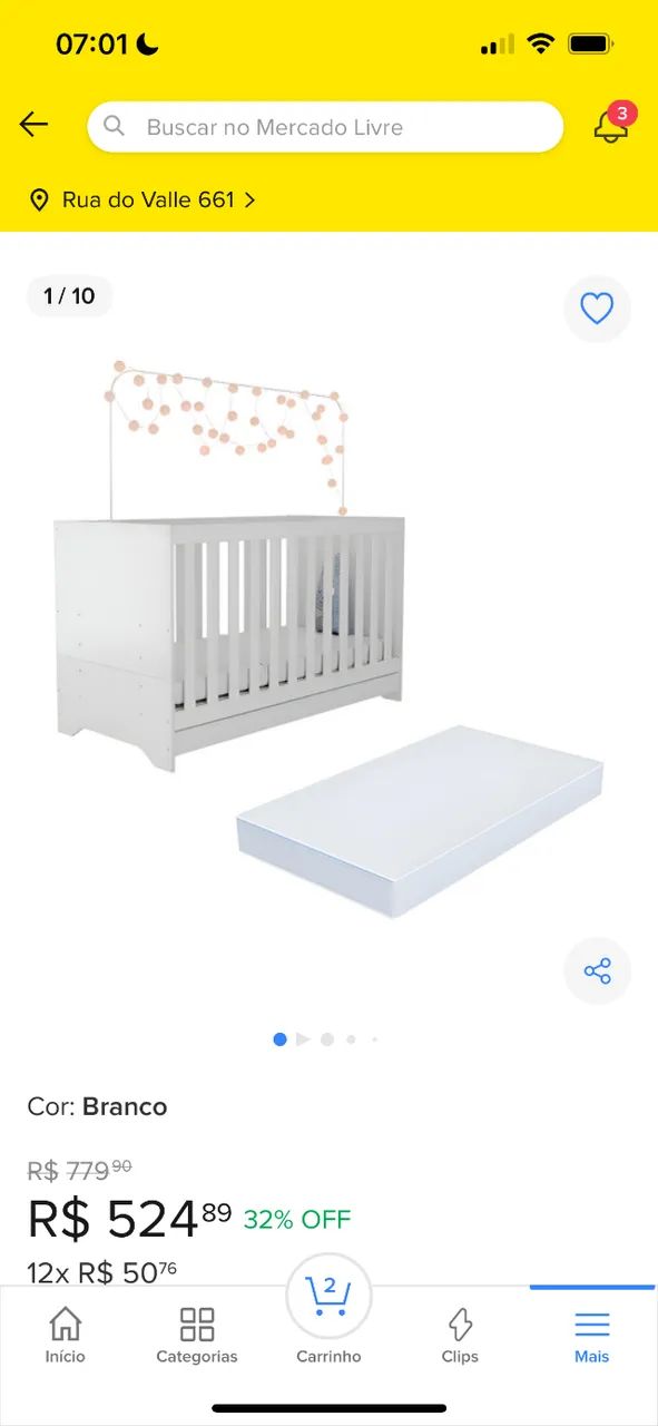 Berço 64293484851457121