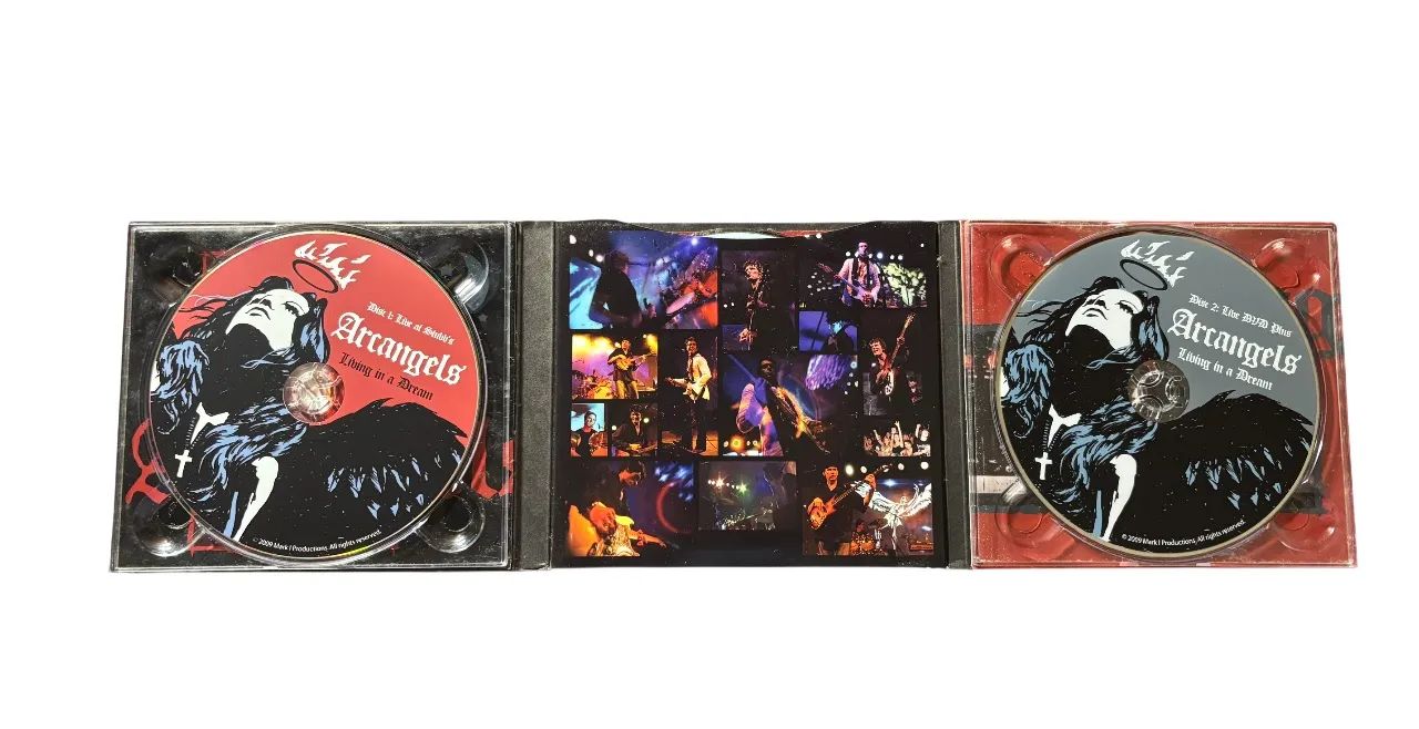 Living in a Dream Edição de CD/DVD dos Arc Angels - Foto 3