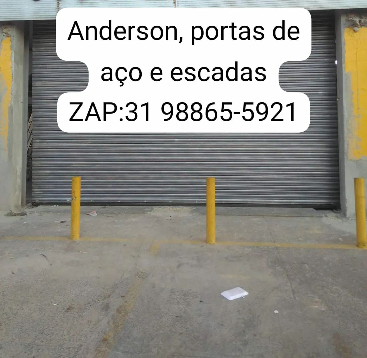 Portas de aço fabricação e reforma  - Foto 2