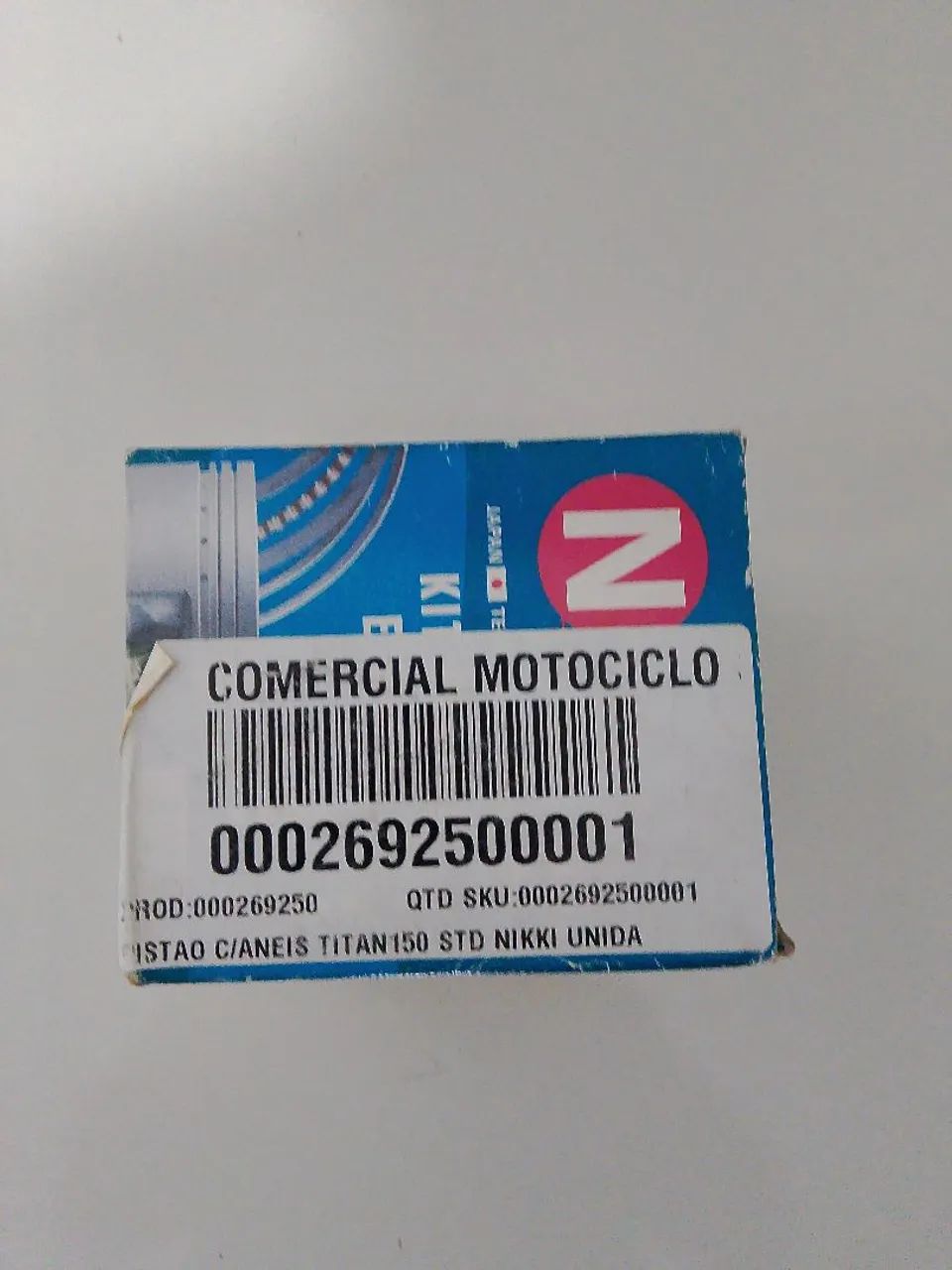 Pistão com Anéis Titan 150 STD