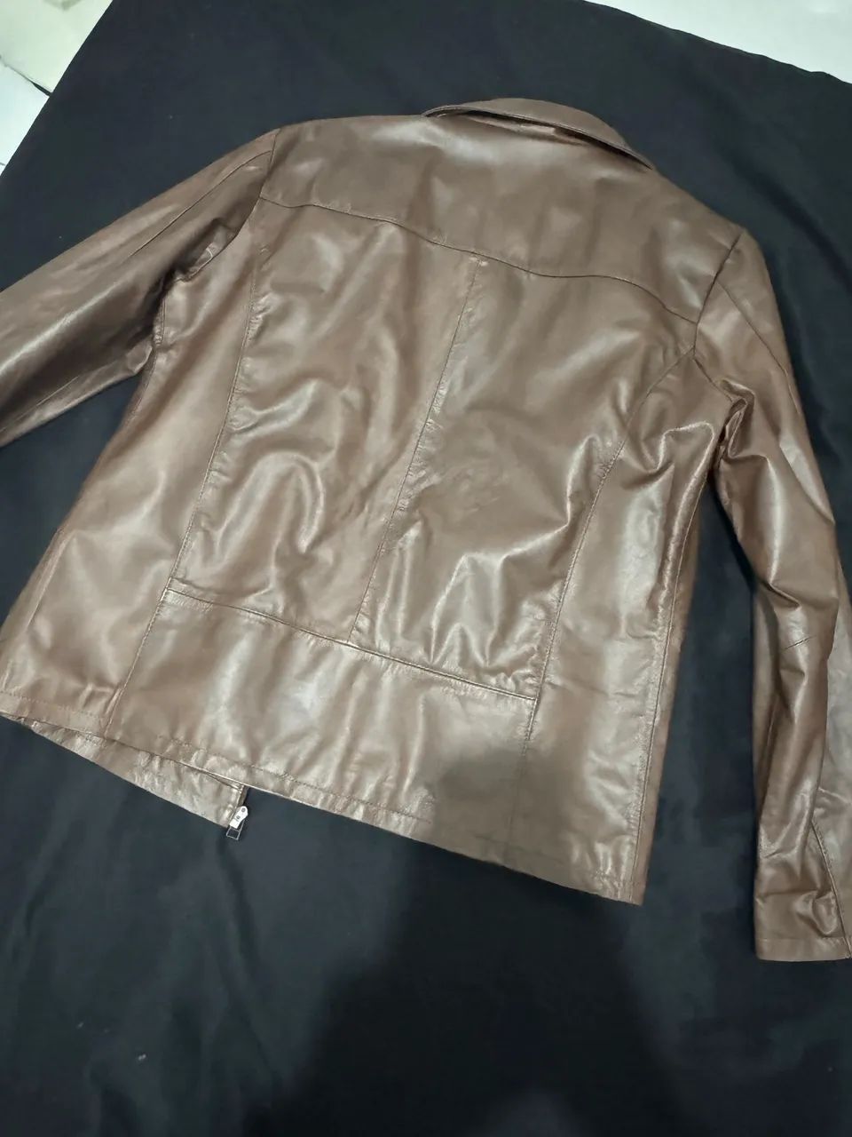 Jacketa de couro legítimo  - Foto 2