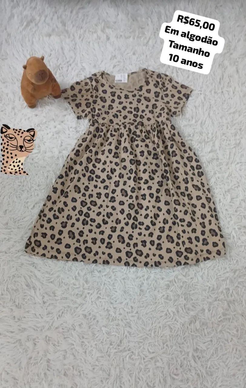 Vestido infantil em algodão conforto e qualidade  - Foto 2