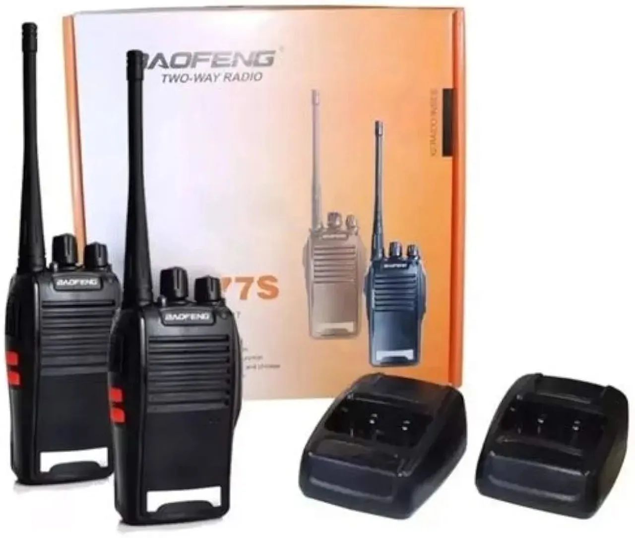 2 Walkie Talkies Baofeng - Segurança para sua casa - Foto 3