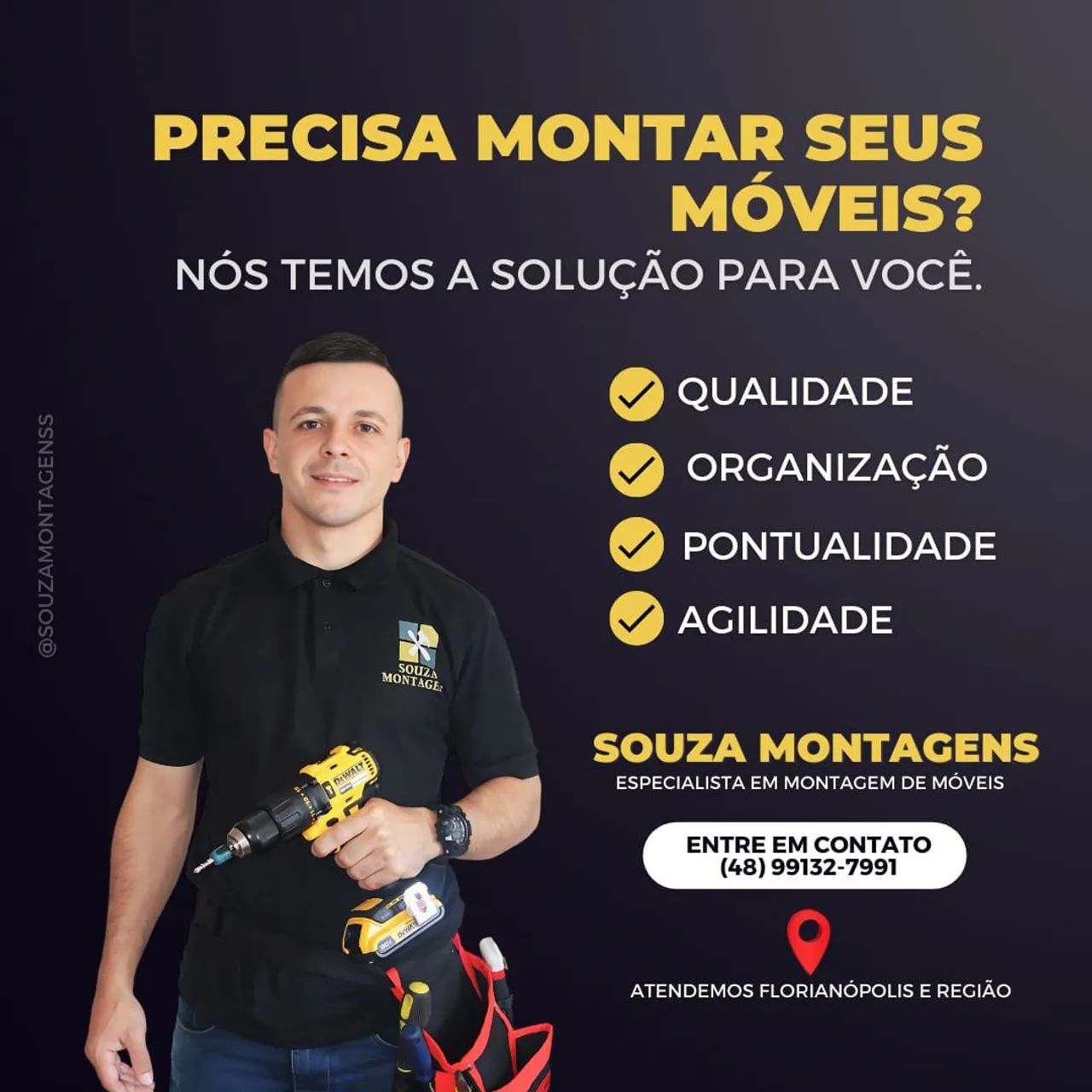 MONTADOR DE MÓVEIS PROFISSIONAL 