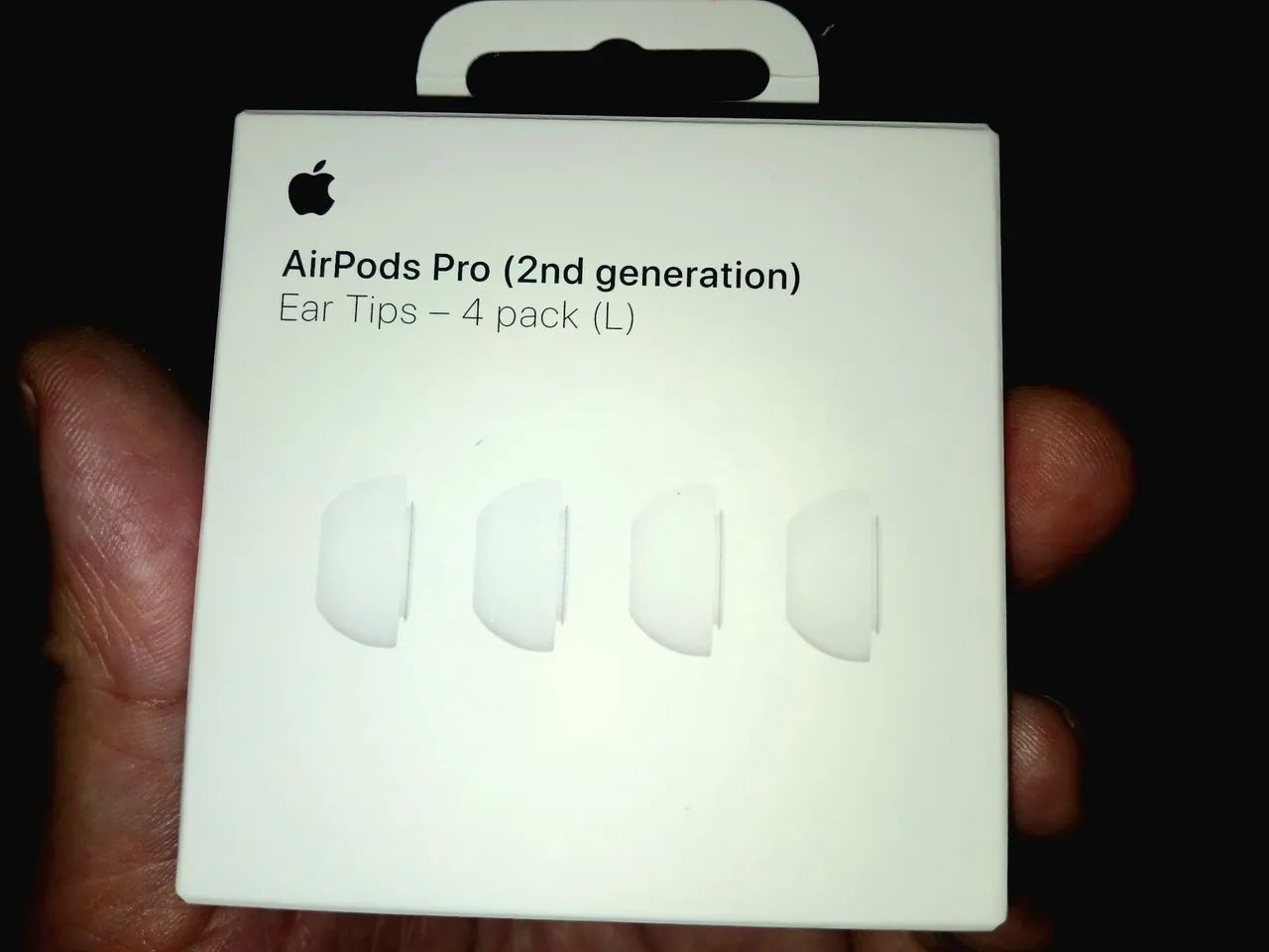 Ponteiras borrachas AirPods Pro 2 Ear Tips (L) tamanho G Originais