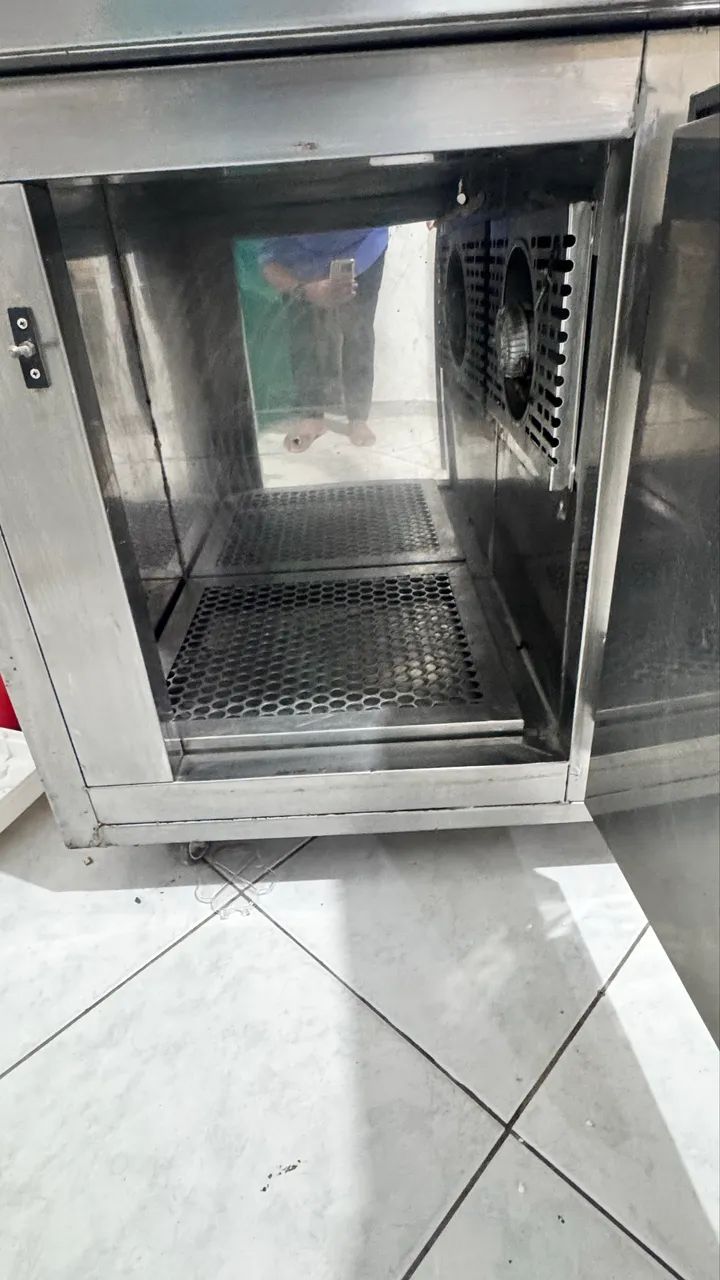Balcão refrigerado inox (Aceito propostas) - Foto 2
