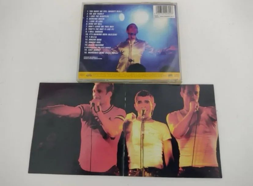 Encarte Original do CD Edson Cordeiro - Disco Clubbing Ao Vivo - Somente o encarte! - Foto 2